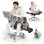 Silla Ergonómica Newtral Freedom-X-FF Reposabrazos Ajustables Bandeja Portátil Reclinable