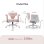 Chaise Ergonomique Newtral Freedom-X-FB Accoudoirs Reglables et Plateau Portatif