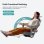 Sedia ergonomica Newtral NT002 con poggiapiedi e supporto lombare regolabile