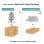 Sedia ergonomica Newtral NT002 con poggiapiedi e supporto lombare regolabile
