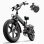 Bicicleta Eletrica Urlife T5 48V 13Ah 20x4 Polegadas