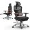 Chaise de bureau Newtral NT002 support lombaire adaptatif repose-pieds accoudoirs 4D