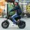 Bici Elettrica Urlife T16 Nera 48V 13Ah 624Wh 16p