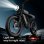 Bicicleta Eletrica Urlife T2 Preta 48V 15.6Ah Pneus 20x4.0