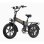 Bicicleta Eletrica Urlife T5 Preto Rodas Fat 20 x 4.0