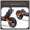 Patinete elétrico Joyor S8 600W Autonomia 90km Rodas 10'' Travões disco Preto