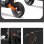 Patinete elétrico Joyor S5 Abe 500W Autonomia 55km Rodas 10" Suspensão Preto