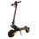 Patinete eléctrico iScooter W12 1200W Autonomía 90km Ruedas neumáticas Negro
