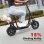 Patinete électrique iScooter I12 500W Autonomie 35km Freins à disque Noir