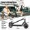 Patinete électrique iScooter W3 350W Autonomie 34km Roues 8,5'' Frein électronique Noir