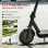 Monopattino elettrico iScooter E9TMax 500W Autonomia 40km Doppia sospensione Nero