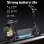 Monopattino elettrico iScooter F2 500W Autonomia 30km Pneumatici 10'' Freni doppi Nero