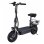 Monopattino elettrico iScooter F3 1000W Autonomia 60km Doppia sospensione Nero