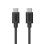 Cable USB-C Hama 00086448, 1,2 m, negro, USB 2.0, 100W