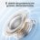 Auriculares Soundcore R60I NC draadloos Bluetooth met actieve ruisonderdrukking IP55 wit