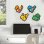Mega Pokémon Bulbasaur Bulbizarre Pixel Art HTH75 374 pièces