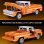 Mega Hot Wheels Brick Shop Custom Chevy Pickup 1962 JFT20 856 peças