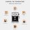 Espressomaschine HiBREW H5 semiautomatisch 1,5 L 20 Bar mit Temperaturanzeige