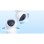Caméra de surveillance EZVIZ H6c G1 2K Vision Nocturne Intérieure et Extérieure Audio Bidirectionnel