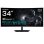 Monitor GIGABYTE G34WQC2 34" UltraWide Quad HD 200Hz VA Curvo FreeSync Premium HDR400 Altura ajustável