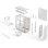 Boitier PC Fractal Design Summit Chalk White TG Clear Tint