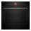 Einbaubackofen Bosch Serie 8 HBG7341B1 Pyrolyse + Hydrolyse 71L 60cm A+ AirFryer Schwarz