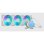 Flüssigkeitskühlung Fractal Radius 360 RGB 394mm 3 Lüfter Weiß