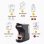 Máquina de café de cápsulas HiBREW H1A 1450 W 19 Bares extração quente e fria