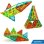 Geomag GM4100 Tiles Gems Set De Construção Magnético 16 peças