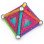 Geomag Ecofriendly Glitter Set Magnético 22 Peças