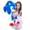 Peluche Sonic The Hedgehog El Erizo Sega 80 Cms