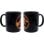 Taza Sensitiva Al Calor Logo Jurassic World Cerámica 320 Mls