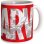 Taza Marvel Logo Grande Cerámica 300 Mls