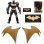 Figura Batman Hellbat Edición Knightmare Dc Gold Label Edición Limitada Articulada 18 Cms