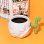 Taza 3d Fruta Smoke Smoke One Piece Cerámica 600 Mls