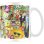 Taza Personajes Rick Y Morty Cerámica 320 Mls