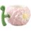 Taza 3d Fruta Flower Flower One Piece Cerámica 600 Mls