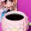 Taza 3d Fruta Flower Flower One Piece Cerámica 600 Mls