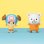 Figura Tony Chopper One Piece Fluffy Puffy Chopper & Bepo A 6 Cms
