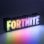 Lámpara Logo Fortnite