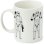 Taza Soldado Imperial Saludando Original Stormtrooper Star Wars Cerámica 300 Mls