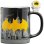 Taza 3d Batseñal Batman Dc Cómics Cerámica 460 Mls