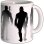 Taza Guardianes De La Galaxia Here We Go Marvel Cerámica 300 Mls