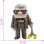 Figura Carl Fredricksen Up Disney Pixar 6 Cms