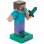 Figura Solar Steve Minecraft 12 Cms