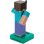 Figura Solar Steve Minecraft 12 Cms