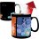 Taza Pokemon Evolve Térmica Cerámica 460 Ml