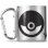 Taza Pokémon Poke Ball Asa Mosquetón Aluminio 227 Mls