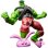 Figura Professor Hulk El Increíble Hulk Marvel Legends Articulada 20 Cms