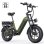 Bicicleta eléctrica fatbike HillMiles MileLink 1 48V 18Ah hasta 120 km